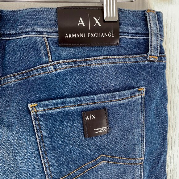 Armani Exchange - J13 Slim Straight-Leg - Size 30 - Picture 2 of 5